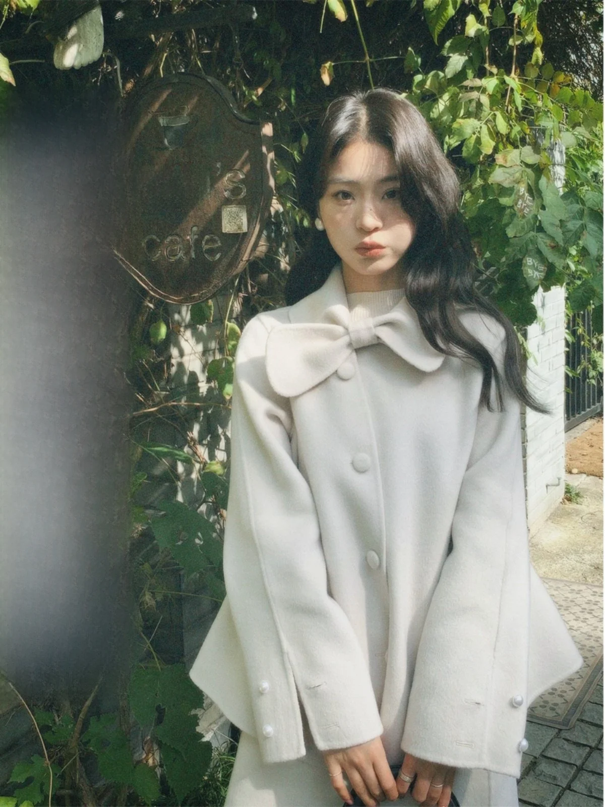 

Новое китайское двустороннее шерстяное пальто для женщин, осенне-зимнее, из высококачественного твида, маленького размера