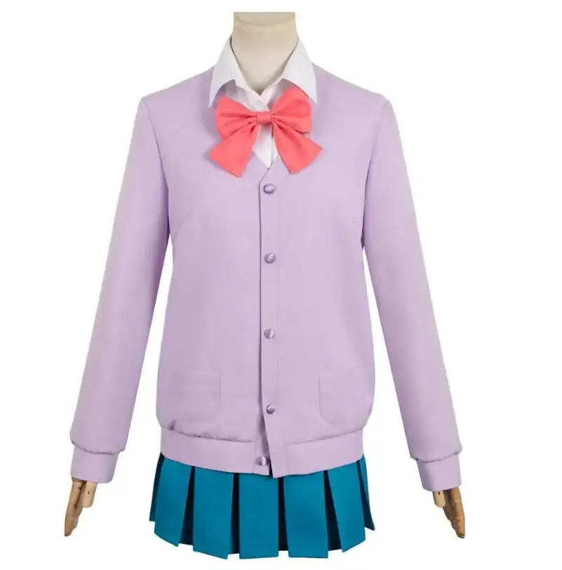 Anime Cosplay Kurumizawa Ume Costume da donna Abito Kuronuma Sawako Uniforme scolastica Abito di carnevale di Halloween