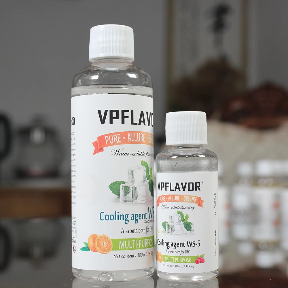 

VPFLAVOR® PG Based Water Soluble Cooling agent WS-5 Flavouring Concentrate Liquid