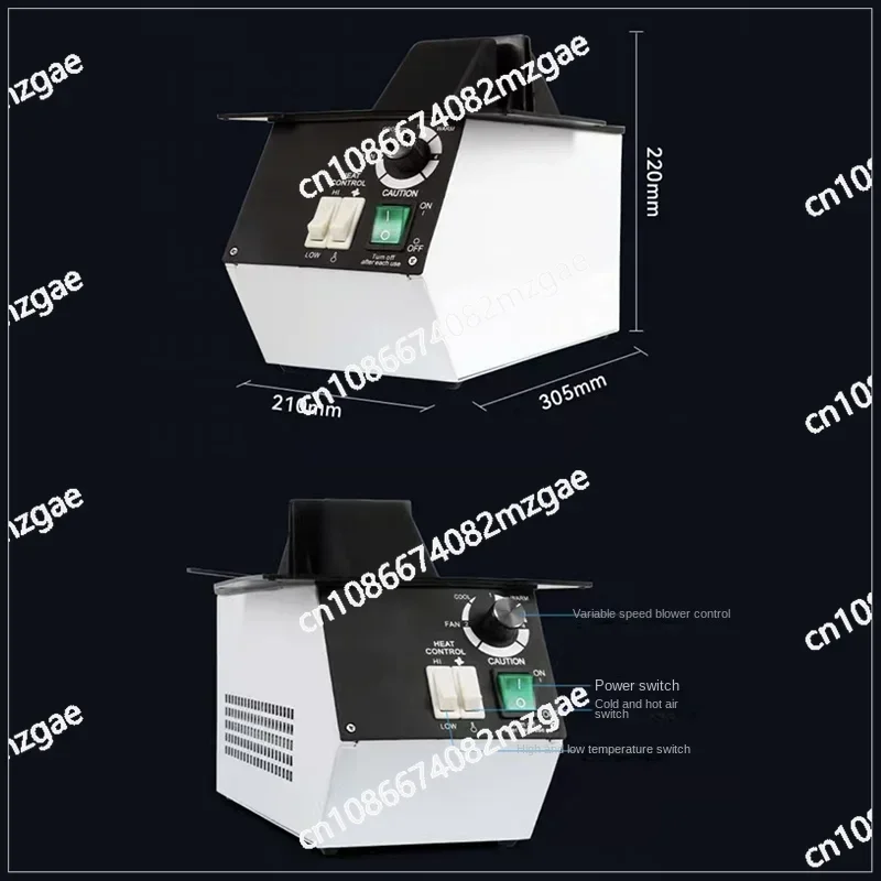 Acetate Fiber Glasses Frame Heater Adjustable Temperature Dryer 220V Glasses Heater 1500W High Power Optical Heating Machine