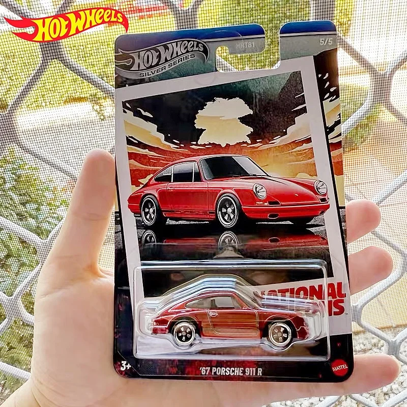 

Hot Wheels Silver Elevation Hrt81 Ретро автомобильная серия Национальный символ Ford Gt40 Nissan Skyline Gt-R5 Porsche 911 Коллекционный игрушечный автомобиль
