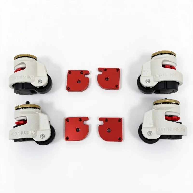 Funssor Voron2.4 R2 3D Printer Aluminum CNC  Roller Caster Corner Plate Upgrade Parts Kit