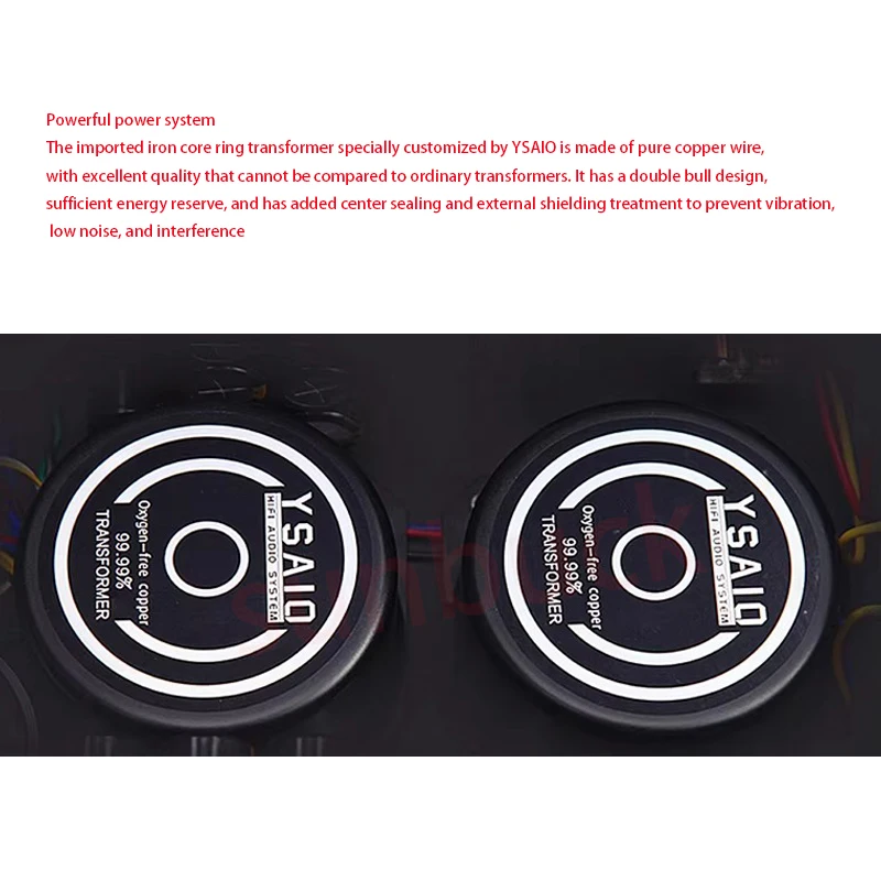 SUNBUCK  TD600 Digital Amplifier 300W+300W Class A High Power Dual Channel HiFi Rear power Amplifier Audio