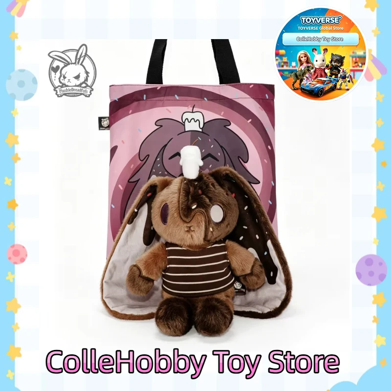 Plushie Dreadfuls Bunny Plushie Cake Themed Soft Stuffed Rabbit Chocolate Pastel Birthday Gift For Adult Home Bedroom Decor