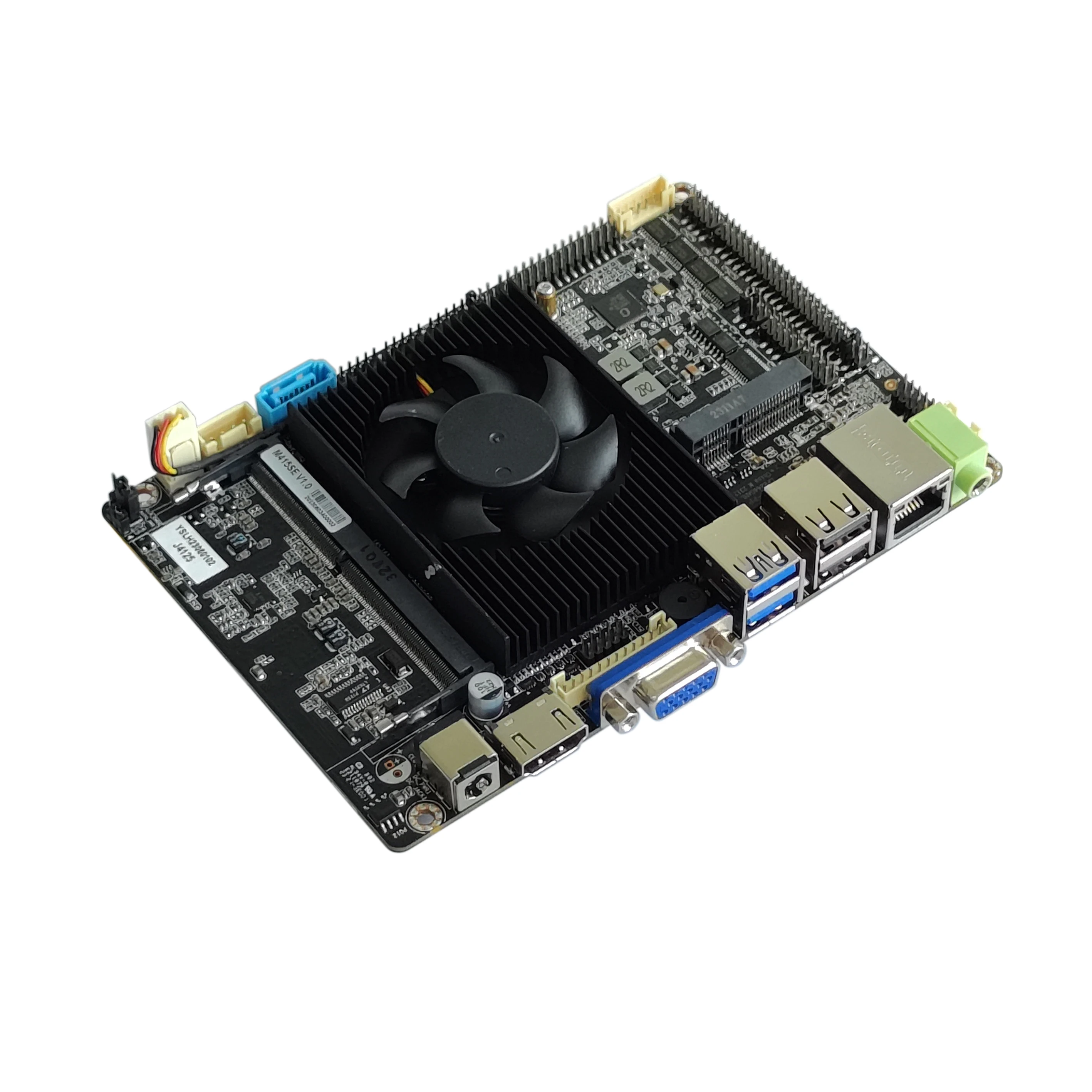 3.5 Inch In-tel Celeron J4025 J4125 N4020 N4120 Pentium J5040 N5030 Motherboard with 6*COM 6*USB Support Win 10/8/7/ Linux
