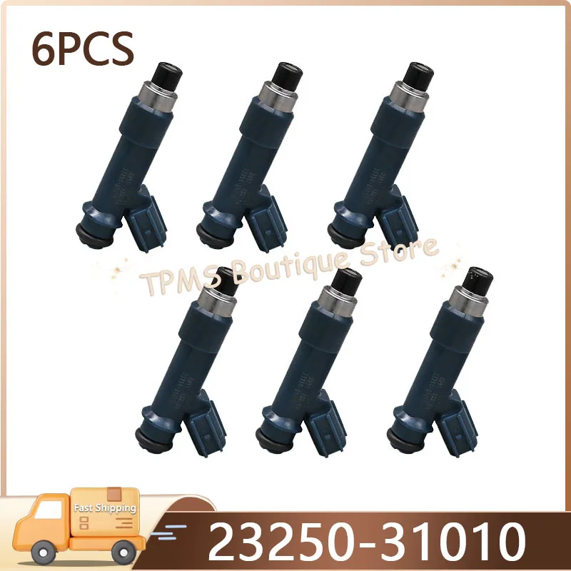 

6 шт. 23250-31010 Топливные форсунки для Toyota 4Runner Tacoma Tundra Cruiser 4.0L
