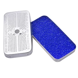 Silica Gel Dehumidification Box Car Aluminum Box Desiccant Tank Reusable Moisture-proof Dehumidifier Desiccant Silica Gel Beads