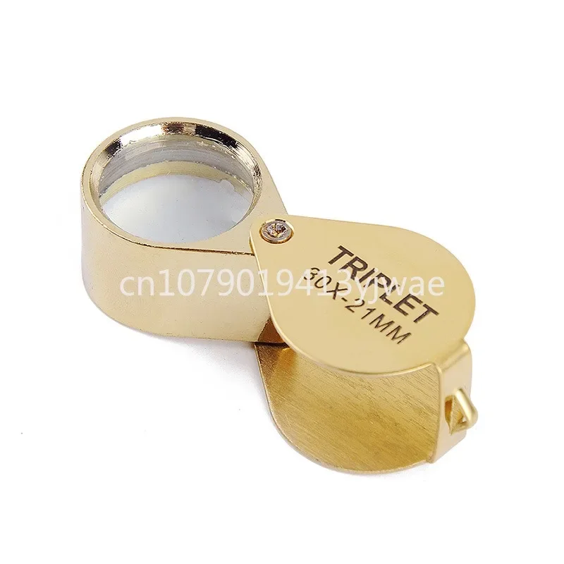 30 Times Magnifying Glass, High Magnification, High-definition Mini Handheld Geological Jewellery Identification