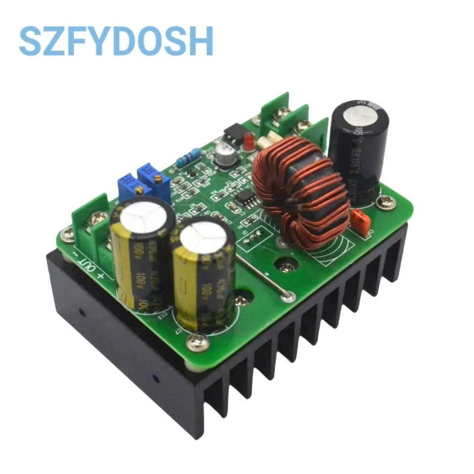 600W DC-DC Boost Converter 10V-60V To 12V-80V 10A Step Up Power Supply Module Adjustable Constant Current Voltage