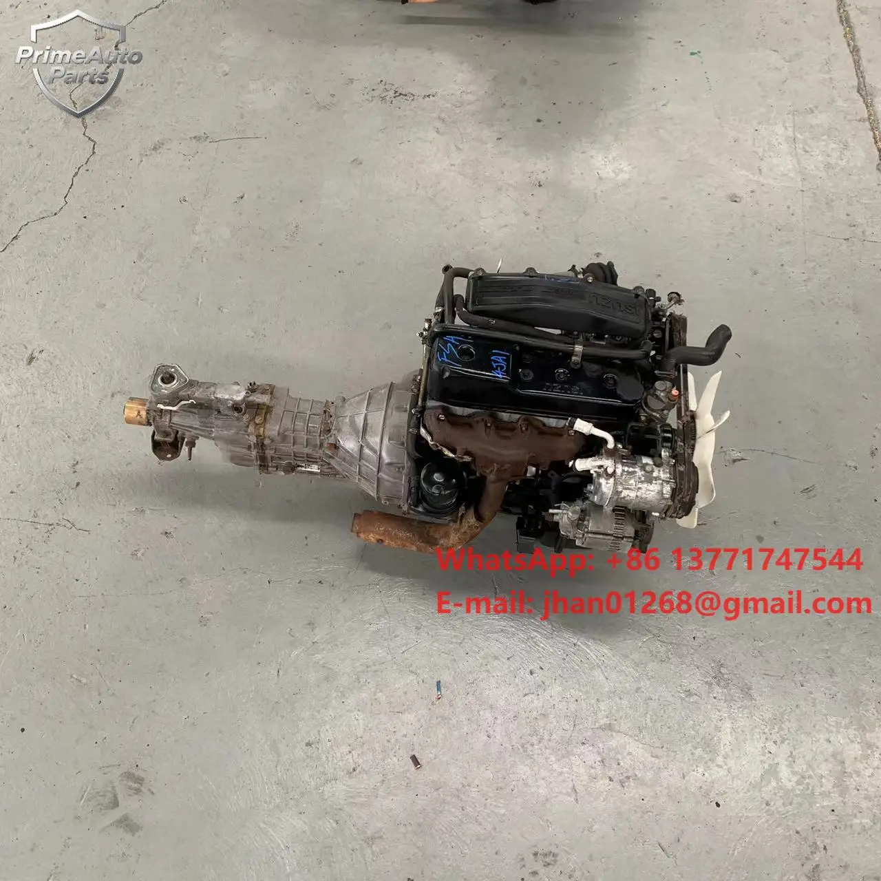 Wholesale Used 4 Cylinder Engine 4JA1 4JG2 4JB1 for Pickup Trucks