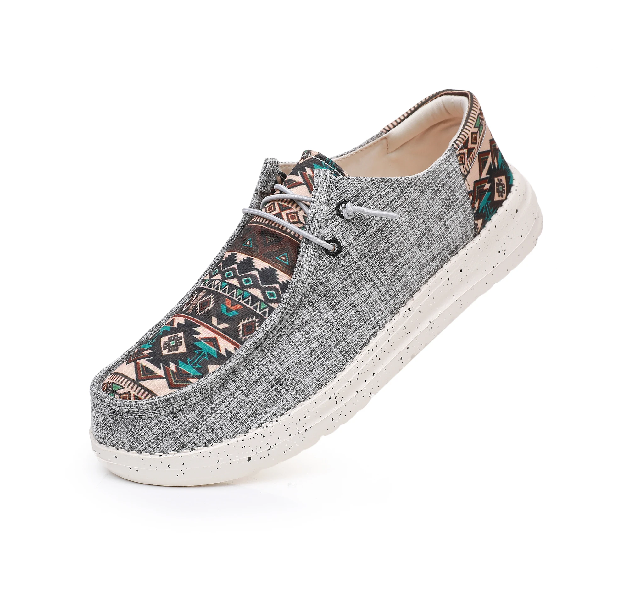 Handmade Woven Shoes Men's Canvas Sneakers Men Fashion Casual Shoes Man Designer Anti Slip Autumn New Mens Footwear Ethnic Style view 5