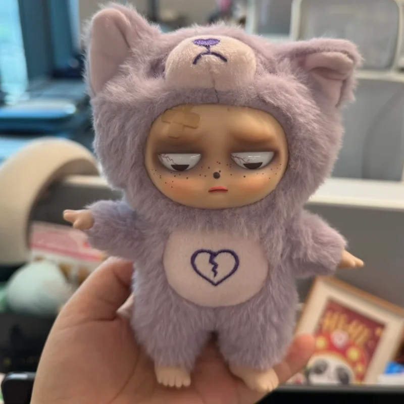 Sleepless Grumpipi سلسلة صندوق أعمى Kawaii أفخم دمية عمل الشكل قلادة ظهره الديكور اللعب صندوق غامض هدية عيد ميلاد