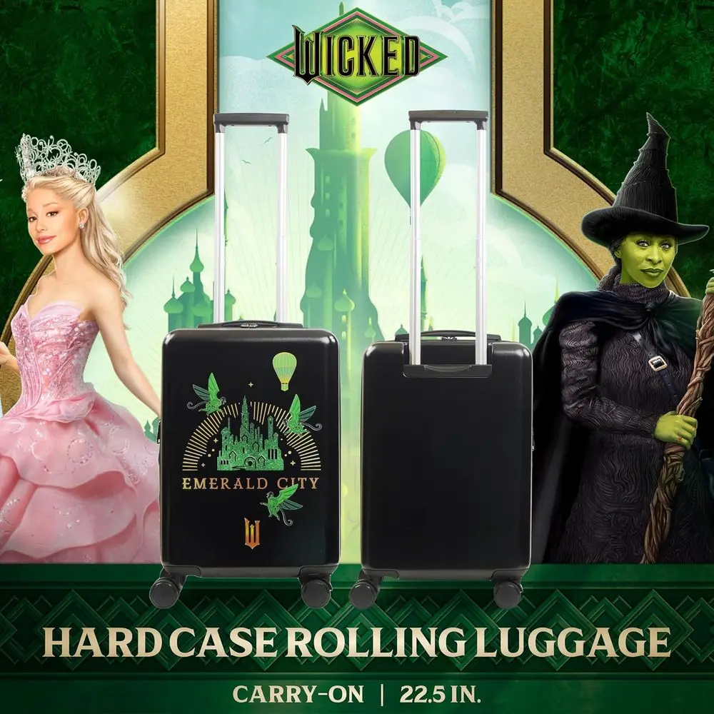 22.5 Spinner Hardshell Luggage, Carry-On Size, Black