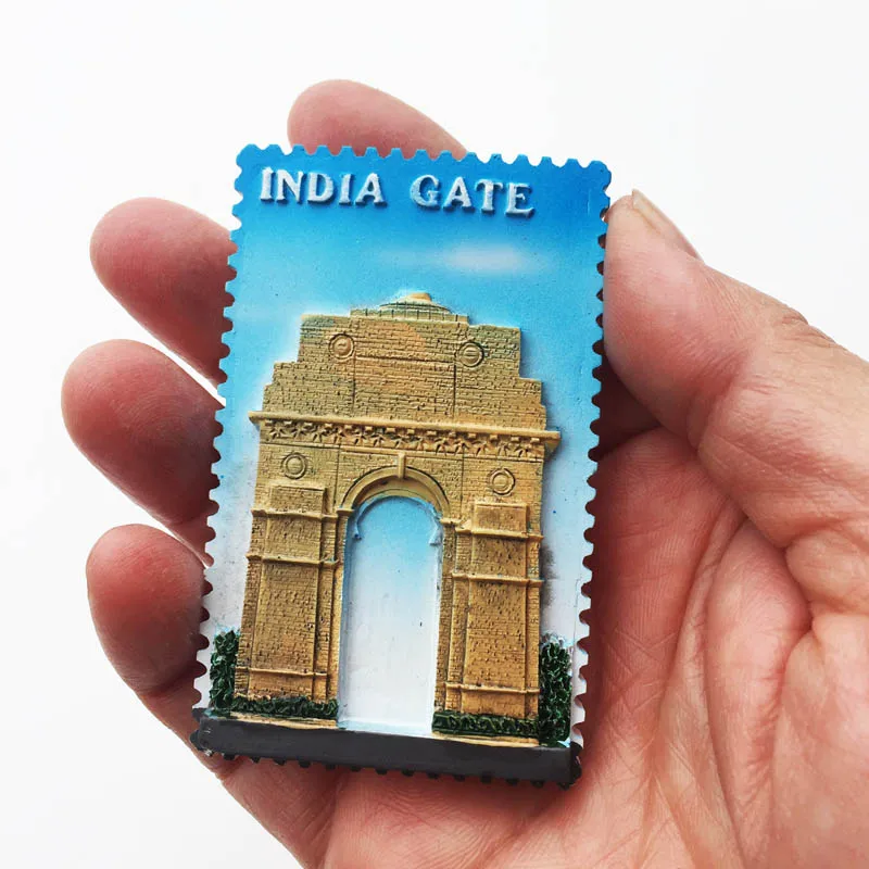 Asia India Flavour 3D Fridge Magnet Tourist Souvenirs Refrigerator Magnetic Decoration Articles Collection Handicraft Gift