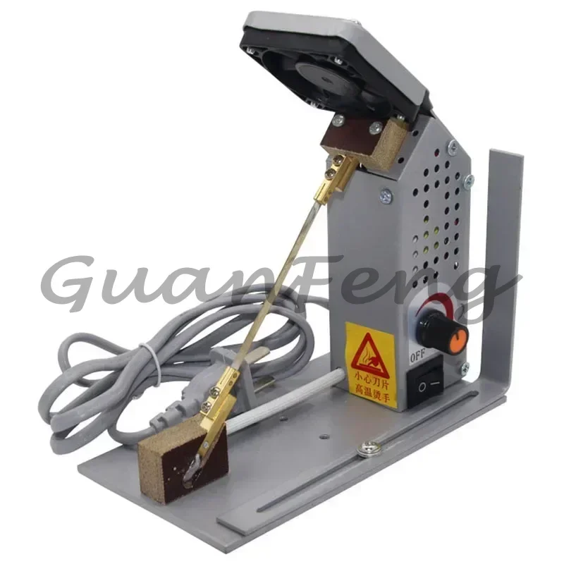 Thermostat Heat Electrothermal Nylon Satin Ribbon Elastic Trademark Ribbon Cutting Machine