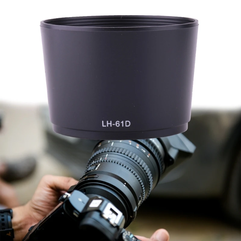 LH-61D レンズフード デジタル 40-150mm F4.0-5.6 交換用レンズシールド ドロップシップ
