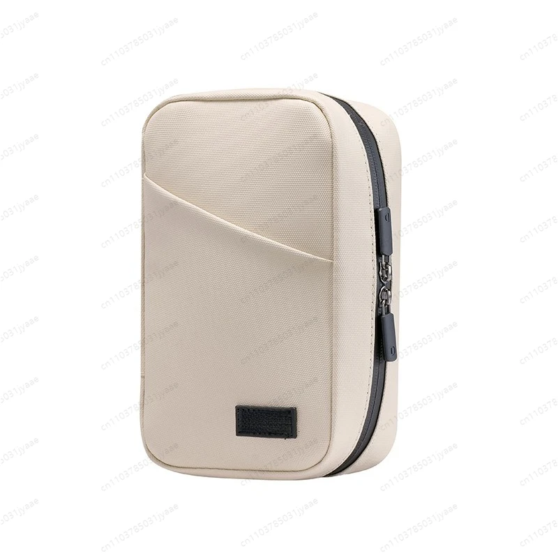 

New simple and fashionable digital storage bag texture charger data cable water barrier bag