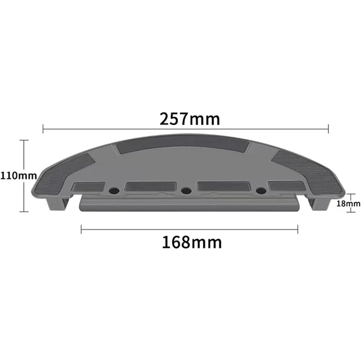 A50Z-panel de marco de paño de mopa para Ecovacs Deebot OZMO 950 T5 T8 N8 Robot aspirador, estante para fregar, placa, piezas de soporte de trapo