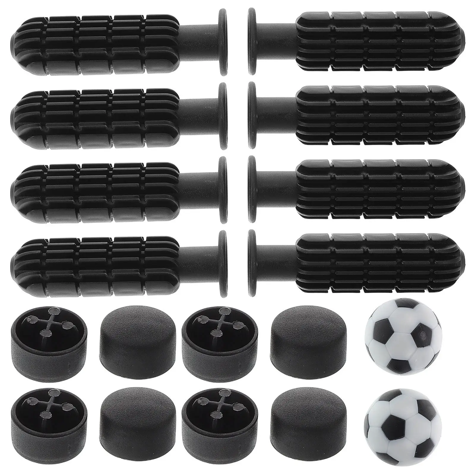 

1 Set Table Accessories Replacement Plastic Handles Ergonomic Grips Sturdy Table Parts Foosball Replacement Handles Foosball