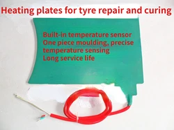 Tyre Vulcanization Heating Plate Silicon Rubber Electric Heating Plate Tire Repair Tubeless Tire Repair Tool