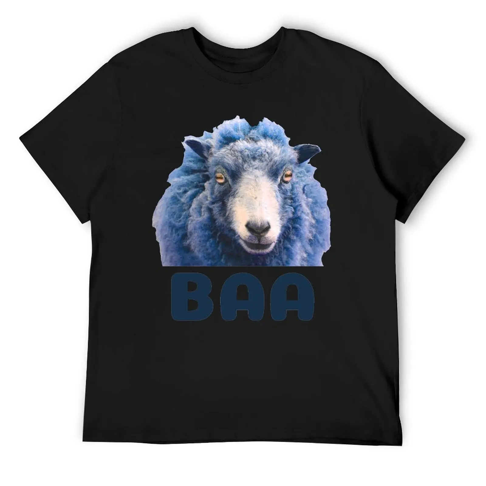 

Baa Blue Sheep T-Shirt Louboutins graphic t shirts for a boy valentines clothes slim fit t shirts for men