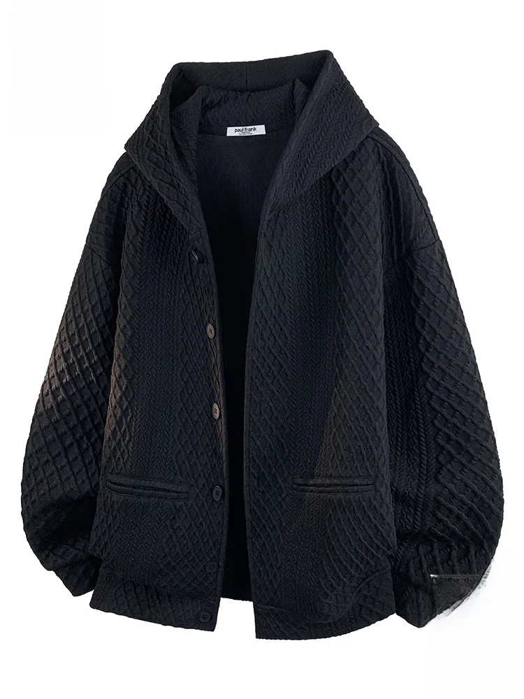 

Мужская повседневная толстовка Paul Frank American Style с вышивкой, на молнии, с капюшоном, теплая, молодежная, осенняя, модная верхняя одежда