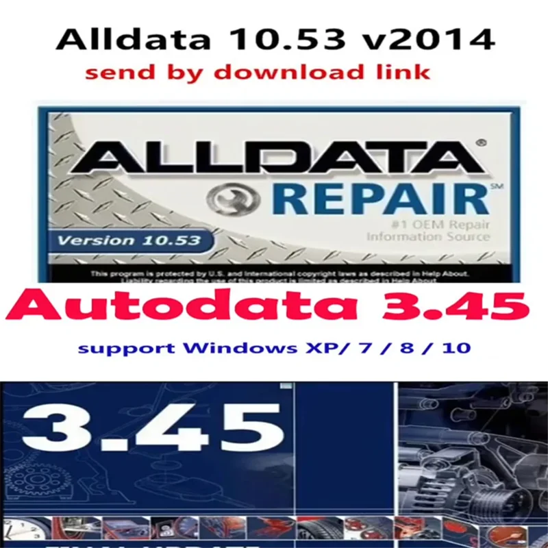 2024 alldata 10.53 Auto Data Repair Software alautodata 3.45 software link + install video download diagnostic install