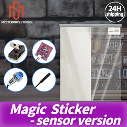 Secret room escape game mechanism props Electronic puzzle superb 1987 GY mysterious Hyaline Magic stickersmembrane Horror prop