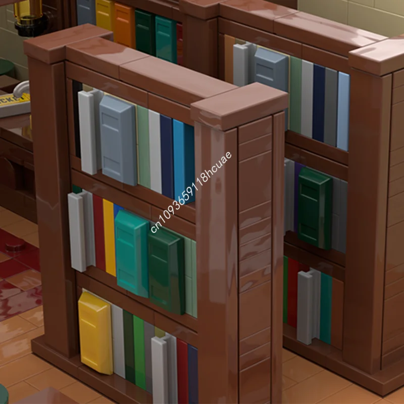 3945 pz MOC BRICKS LIBRARY Modulared Blocchi di Costruzione di Modello Assemblare Idea FAI DA TE Regali Di Natale Educazione Mattoni Giocattolo Per Bambini Di Compleanno