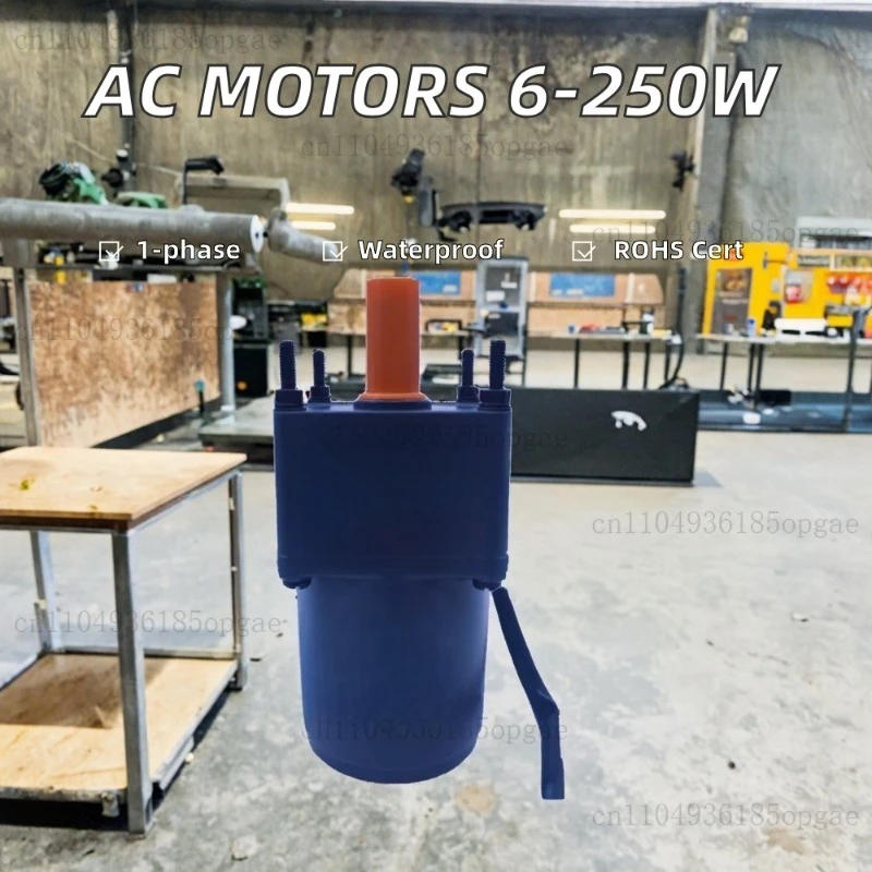 Micro 1.5KW Anti-Drip Type AC 115/120V 50/60Hz Variable Speed Motor 110mm Constant Speed Induction Single Phase Gear