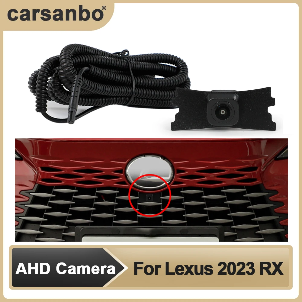 

Carsanbo HD Car Front View OEM Camera Night Vision Fisheye Wide Angle 150° Camera for Lexus 2023 RX Parking Surveillance Camera