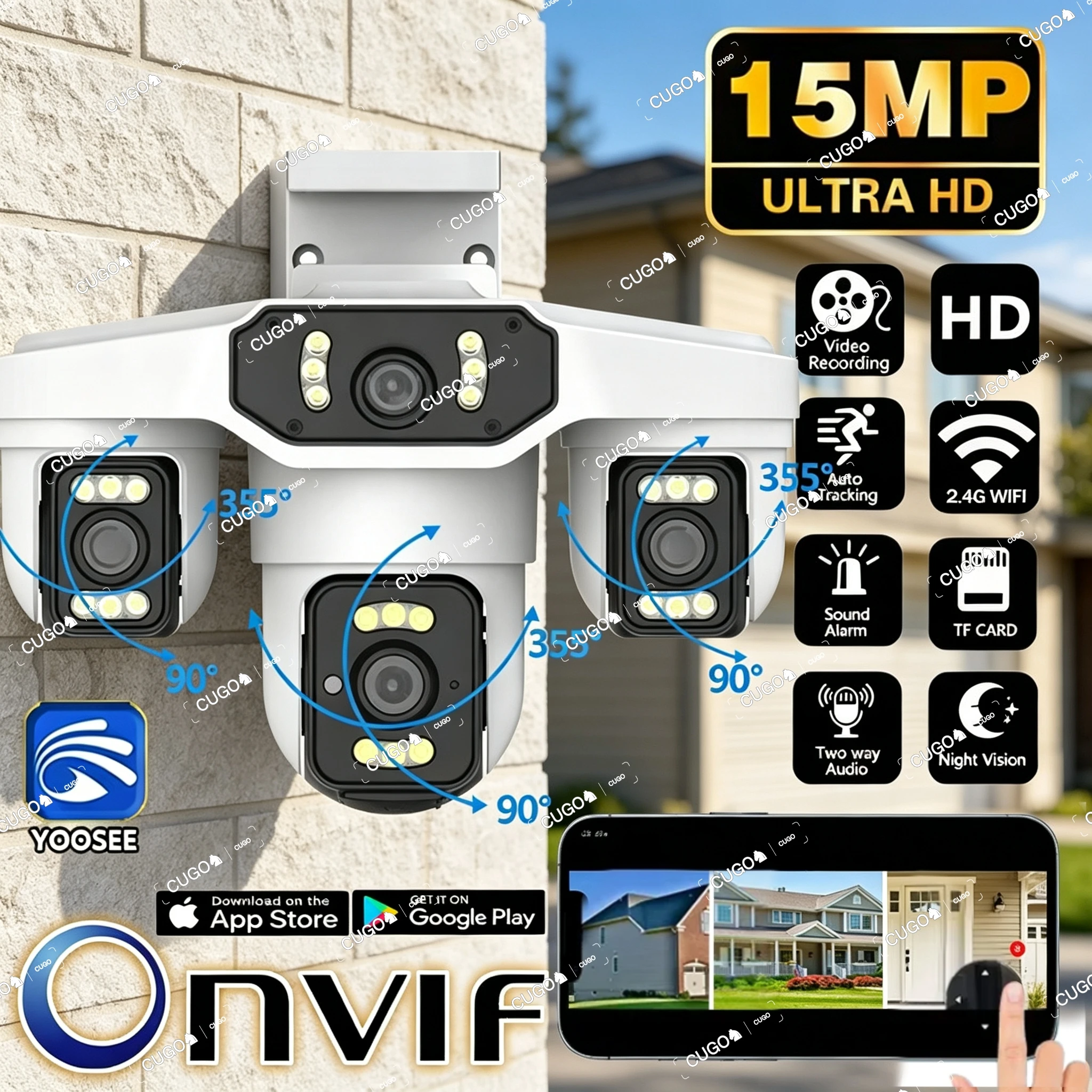 camera-ip-yoosee-15mp-8k-a-trois-ecrans-wifi-exterieure-etanche-a-quatre-objectifs-avec-suivi-automatique-ptz-pour-la-surveillance-video-de-securite-cctv-onvif