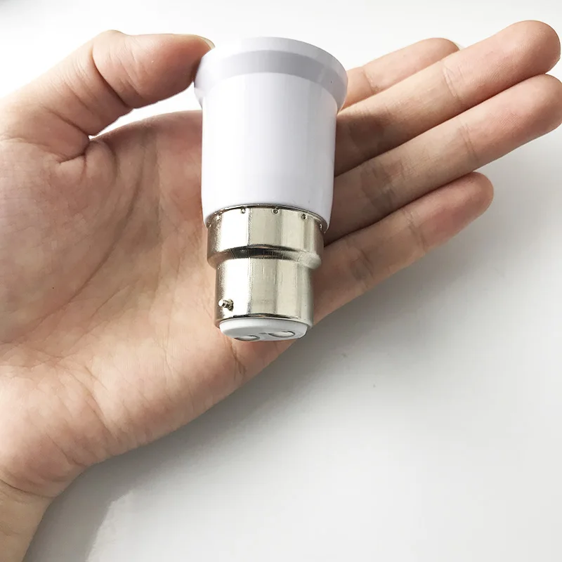 E27 to E14 GU10 B22 Lamp Base LED Corn Bulb light Light Holder Converter Socket Adapter Conversion Fireproof Material