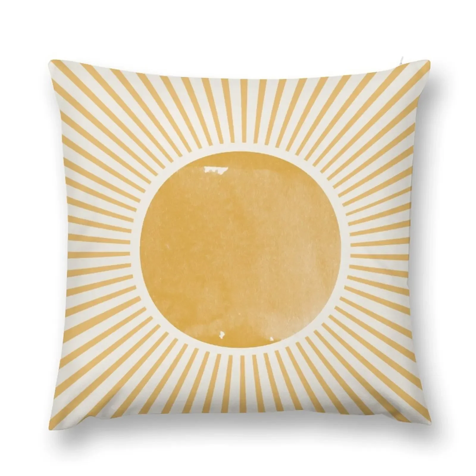 

Retro Sun Mid Century Modern Throw Pillow Throw Pillow luxury sofa pillows Pillows Aesthetic pillow