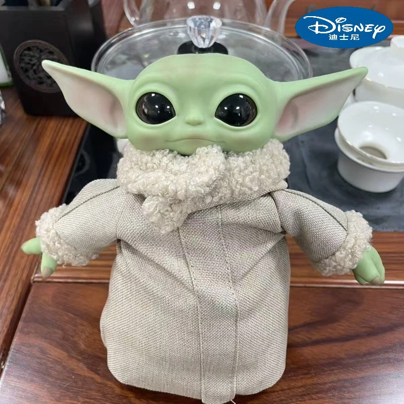 

Куклы Disney Baby Yoda, украшения, фигурки кукол, украшения для домашнего офиса, лучшие подарки на день рождения для друзей, рождественские подарки