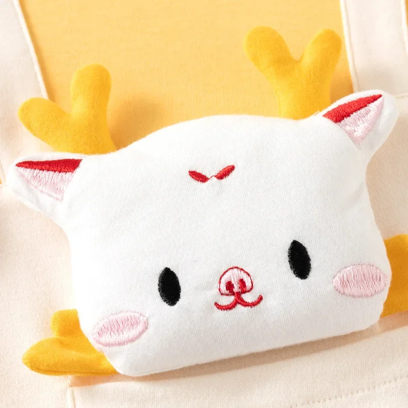

Somenie Newborn Baby Bodysuits Autumn And Winter Long Sleeve Cute Animal Pattern Bodysuits Boys Girls Warm Comfortable Bodysuits