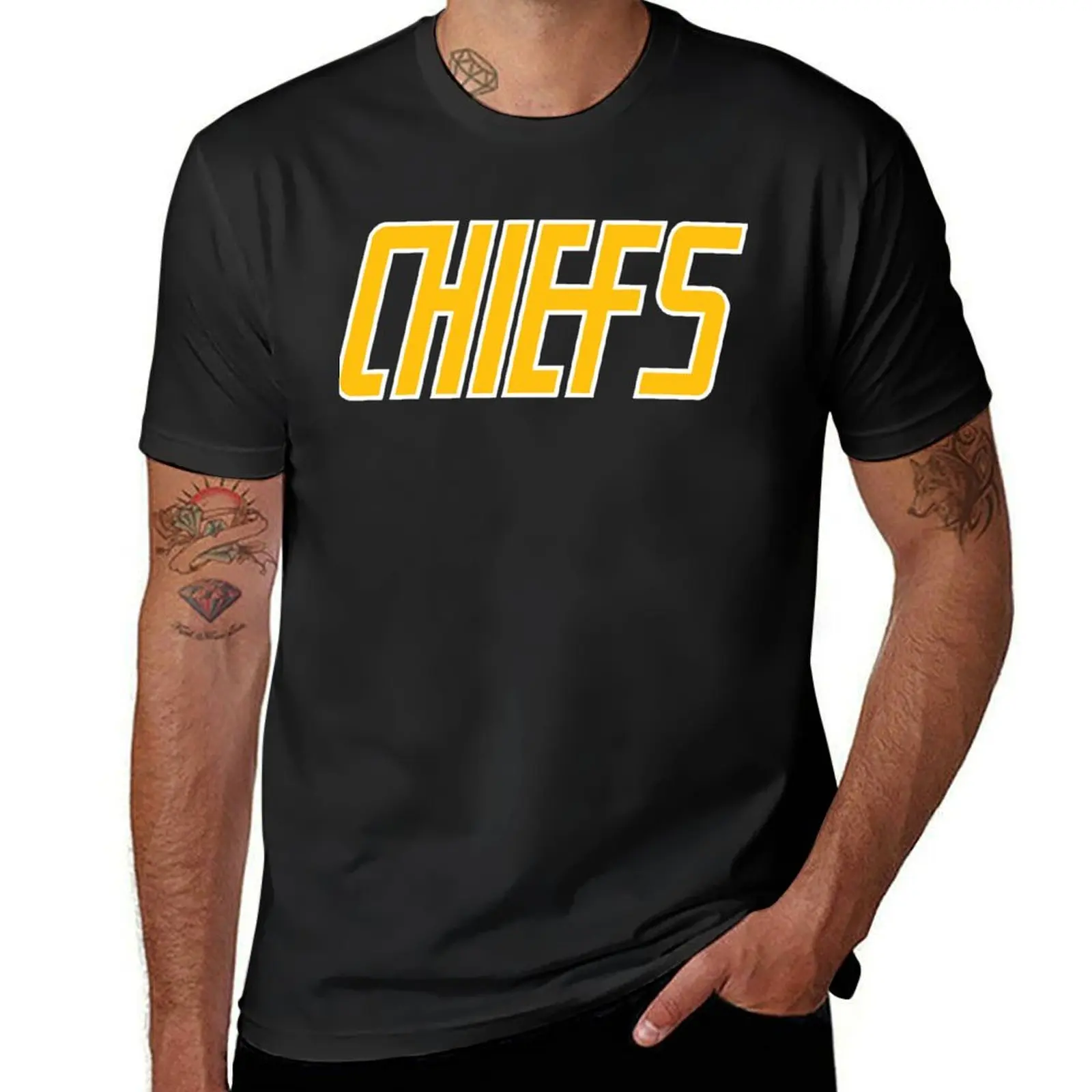 Charlestown Chiefs Tri-blend T-Shirt tees tops hippie clothes sweat mens t shirts