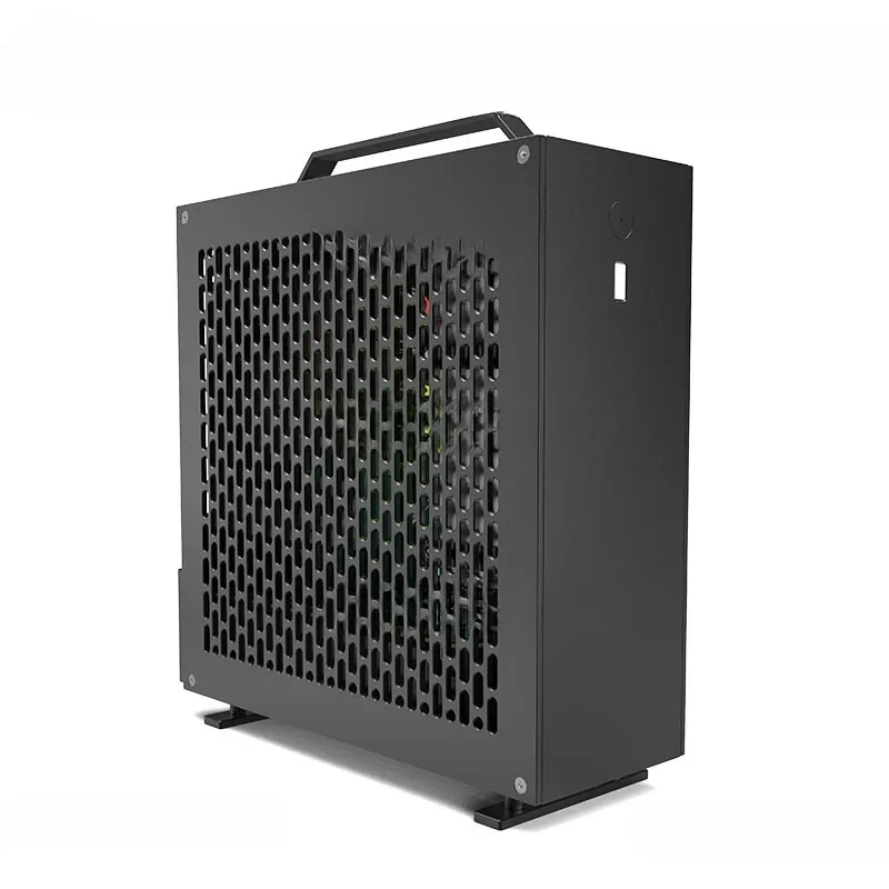 

1U Power Supply Itx Chassis With Double Chamfer 5 Litre A24-V5 Dual Slot Single Display