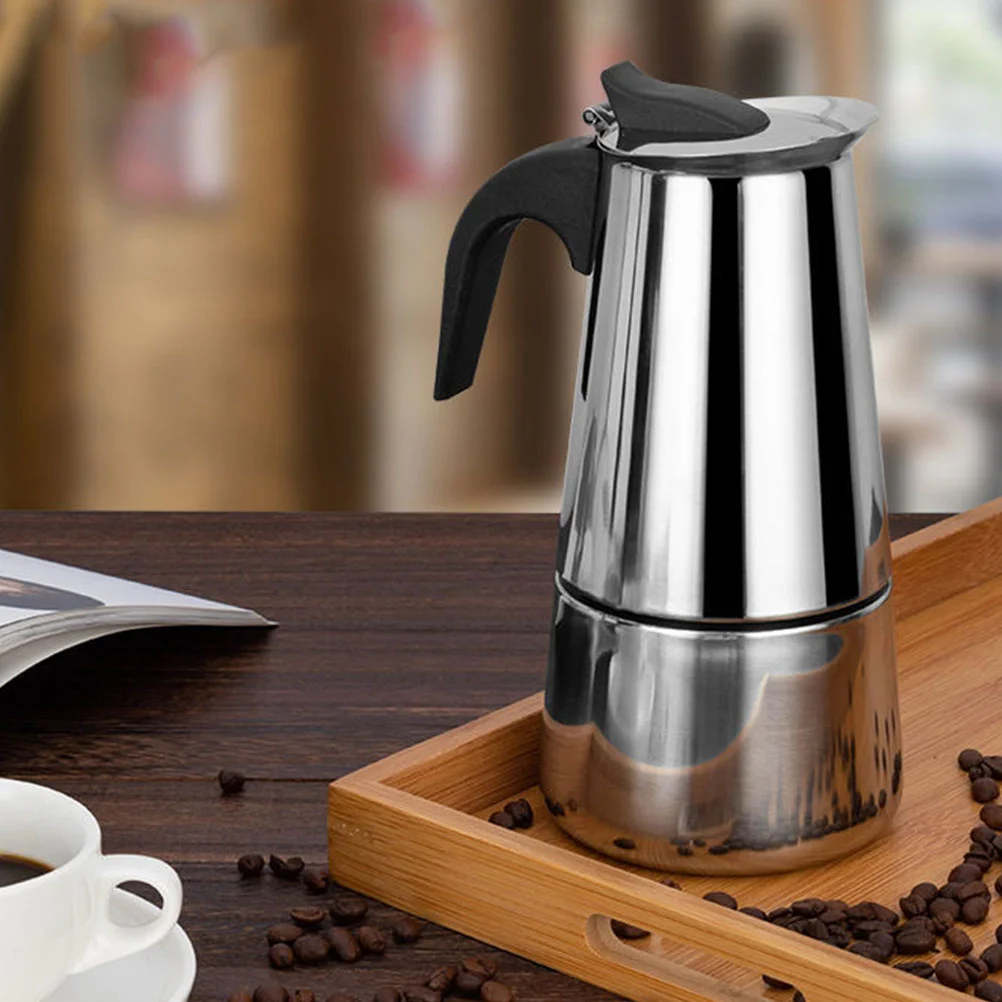 Máquina de café expresso, cafeteira, fornecimento de cozinha, estilo europeu, 300ml, suporte para escritório