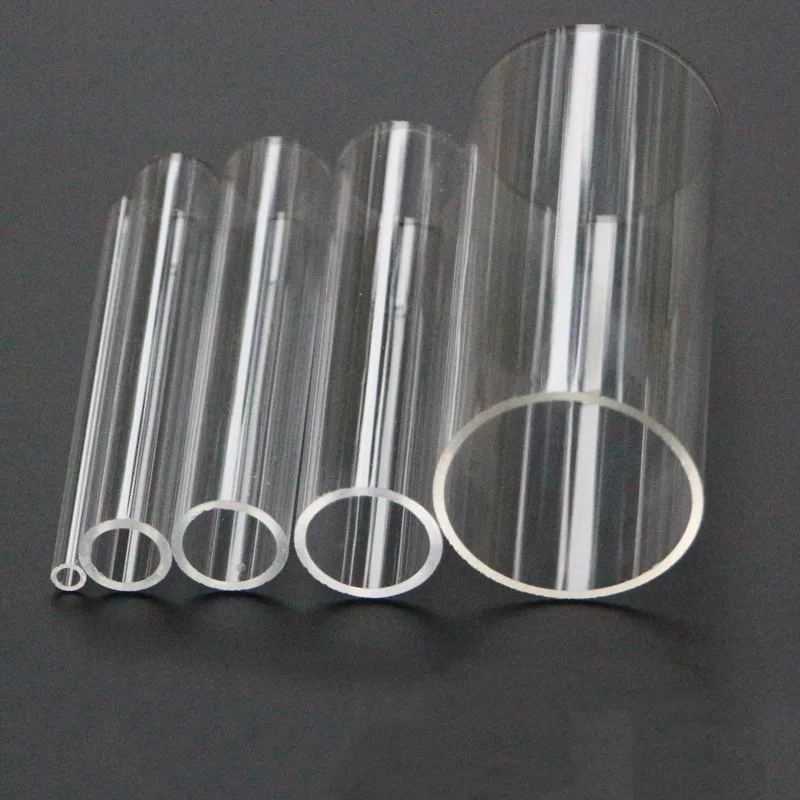 Plexiglass Acrylic Transparent Glass Tubes Pipes Organic Glass Tube Water Filtration Connecting Pipe for Aquarium Fish Tank Fit