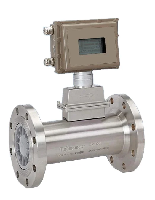 

Stainless steel gas biogas explosion-proof intelligent digital display high-precision flow meter gas turbine flow meter