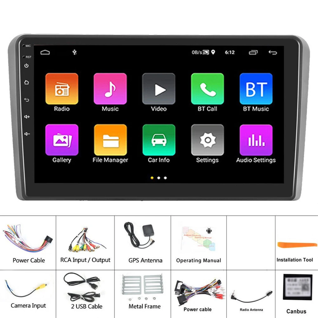 Schwarzes Fahrerlebnis mit Android Car Radio Excellence 2+32G