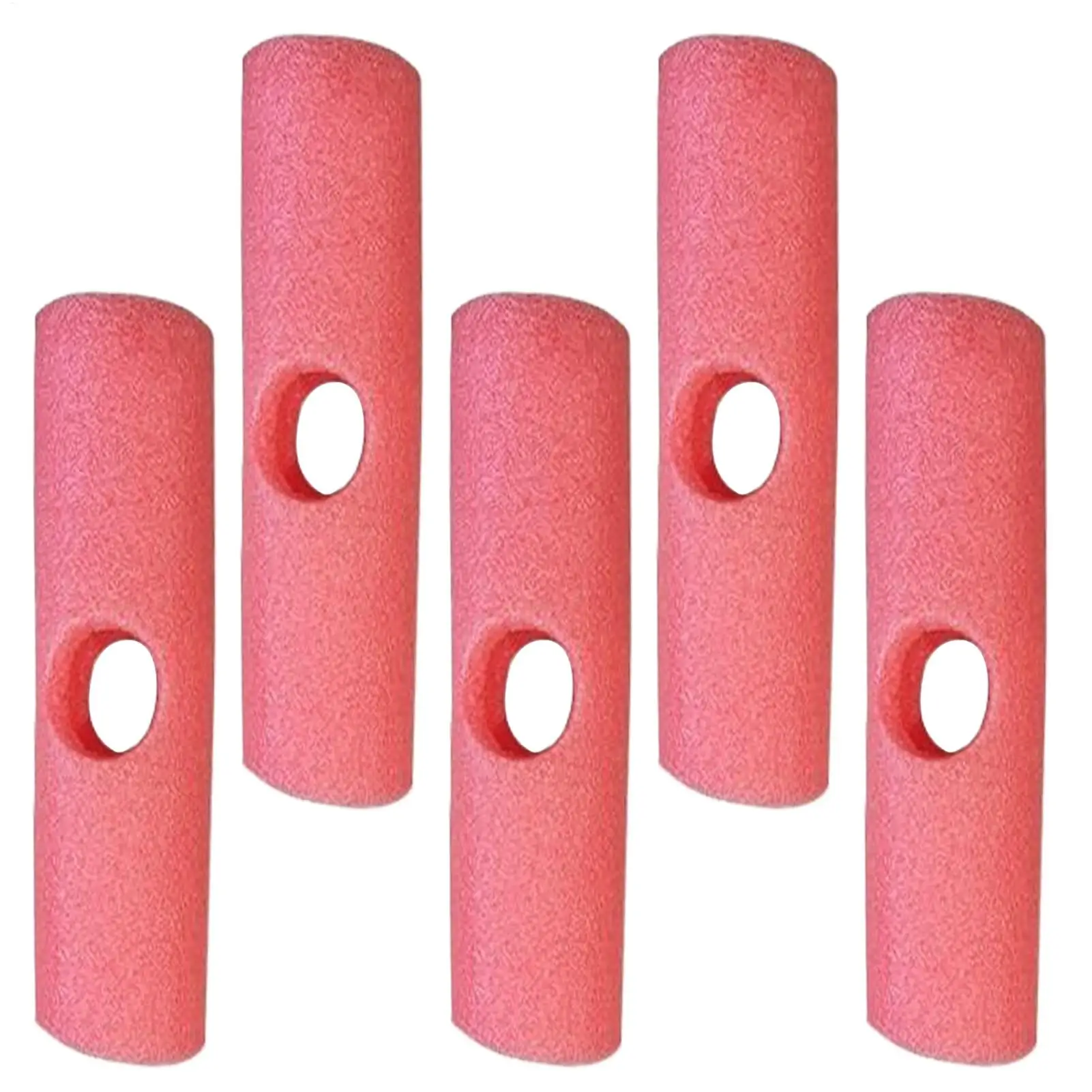 5pcs 풀 국수 커넥터 수영 국수 플로팅 커넥터 수영 폴 커넥터 훈련 보조 수영 국수 폼 커넥터