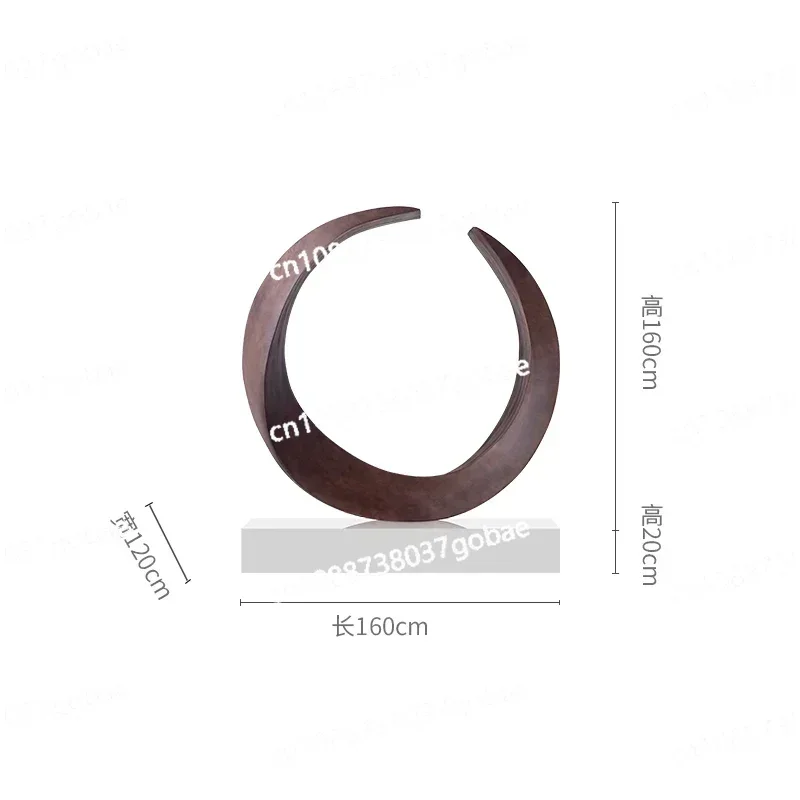 Hotellobby, schöne Einrichtung, Dekoration, Boden, große Dekorationen, Verkaufsabteilung, Clubsaal, weiche Massivholzskulptur, Kunst