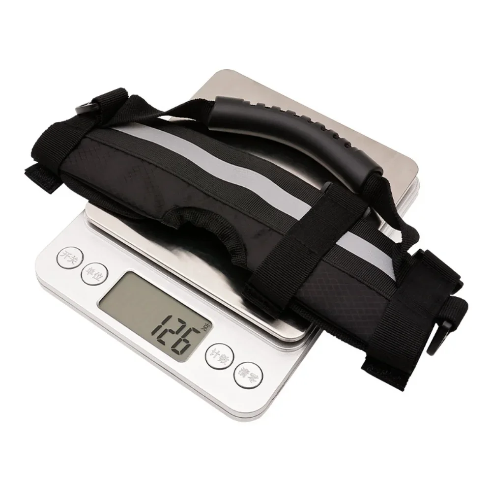

Portable Carrier Folding Bike Strap Adjustable Length 87 140 Cm Max Wrap Diameter 6 Cm Rubber Non-slip Grips For Daily Commute