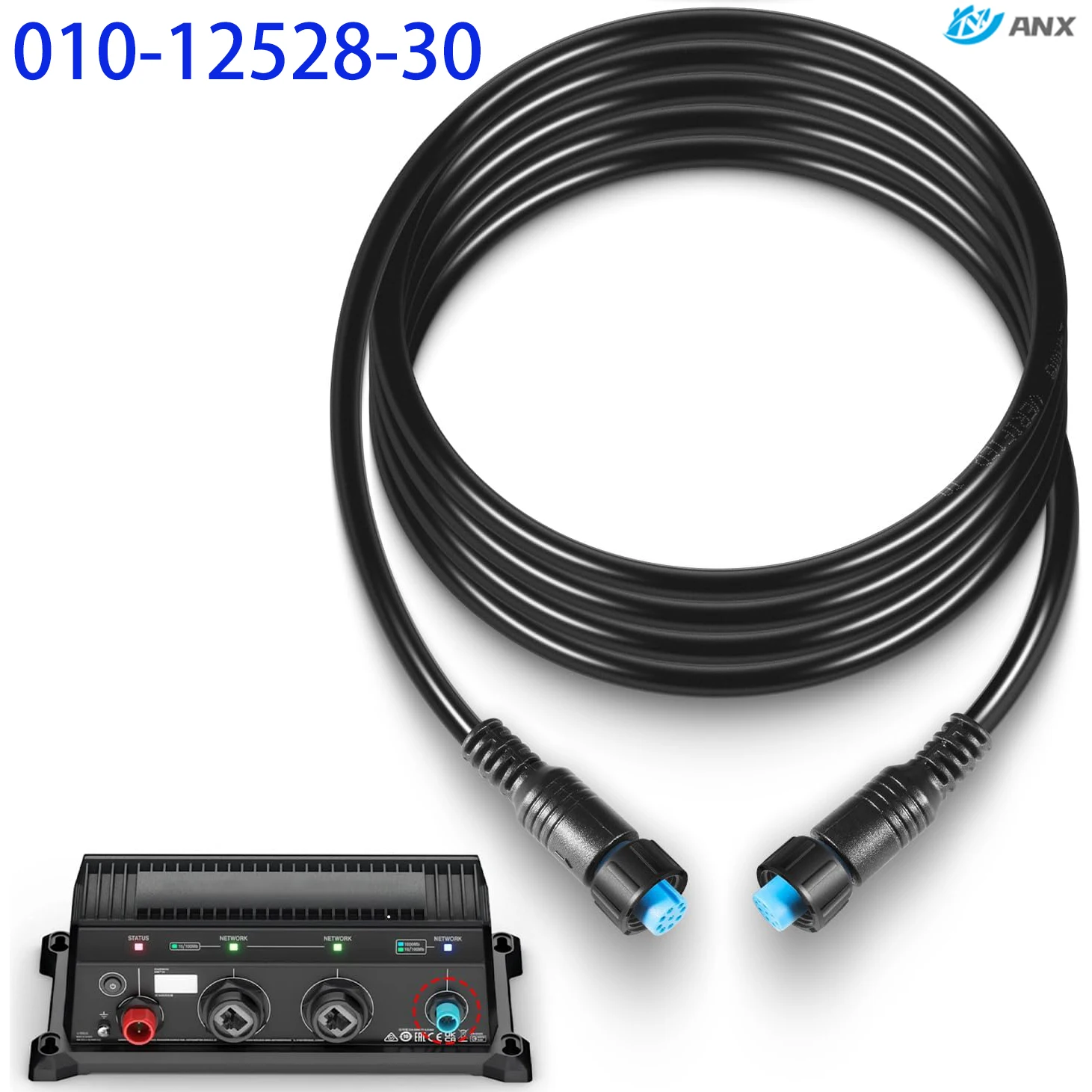 010-12528-30-マリンネットワークケーブル-bluenet-ネットワークケーブル用-6-フィート小型コネクタ-garmin-gc-200-gls-10-gmr-fantom-124-126-用