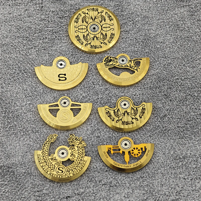 New NH35 Movement Rotor Circular Rotor Suitable For NH35 NH3636 4R 7S Movement Rabbit shape Watch Modified Rotor