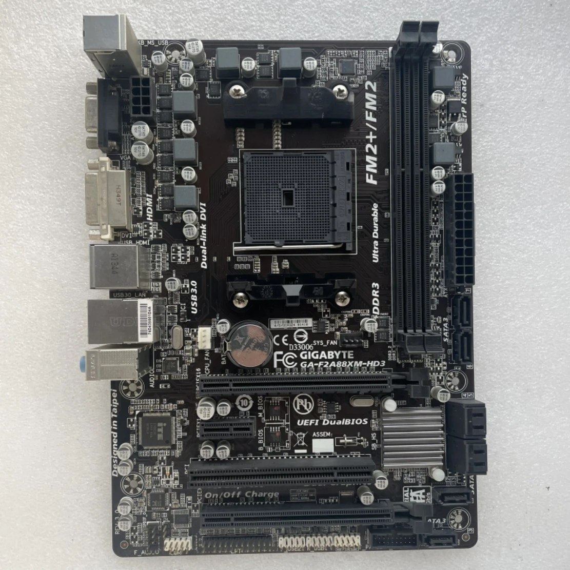 For Gigabyte GA-F2A88XM-HD3 Computer FM2b Main Board HDMI All Solid State DDR3 Small Board LPT