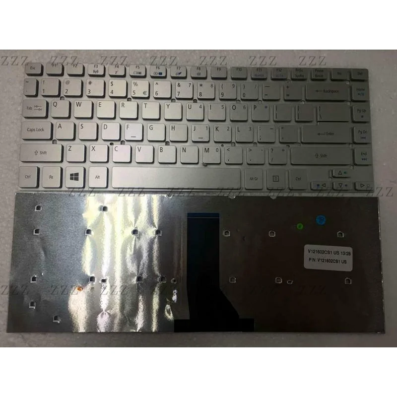 ZZ new US silver Keyboard For Acer Aspire 3830 3830G 3830T 3830TG 4755 4755G