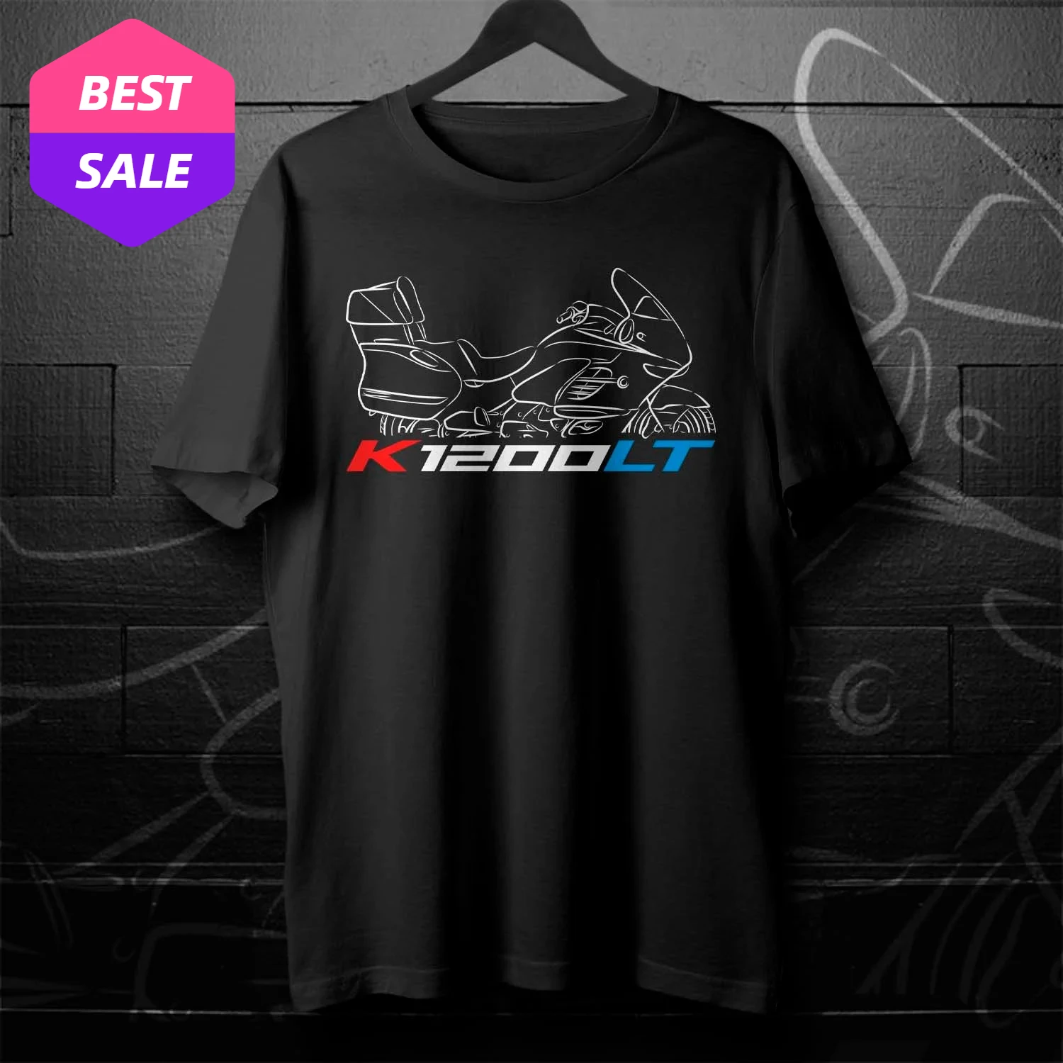 

Retro German K1200LT Motorcycle T-Shirt 100% Cotton O-Neck Short Sleeve Summer Casual Mens Tee Shirt Rider Streetwear